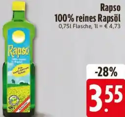 Edeka Rapso 100% reines Rapsöl Angebot