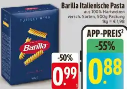 Edeka Barilla Italienische Pasta Angebot
