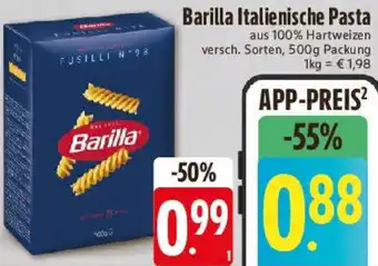 Edeka Barilla Italienische Pasta Angebot