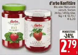 Edeka d'arbo Konfitüre Angebot
