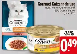 Edeka Gourmet Katzennahrung Angebot