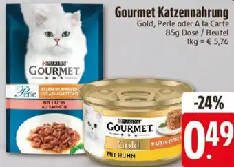 Edeka Gourmet Katzennahrung Angebot