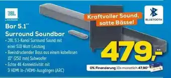 Euronics XXL Jbl Bar 5.1 Surround Soundbar Angebot