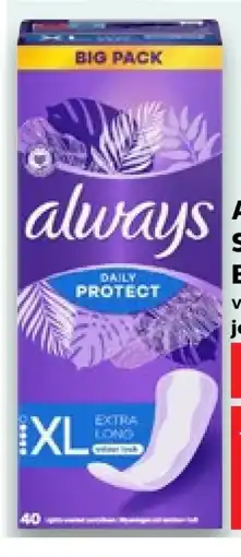 Kaufland Always Slipeinlagen Daily Protect XL Angebot