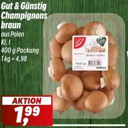 Simmel Gut&Günstig Champignons braun Angebot