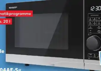 Kaufland Sharp Mikrowelle YC-PG204AE-S Angebot