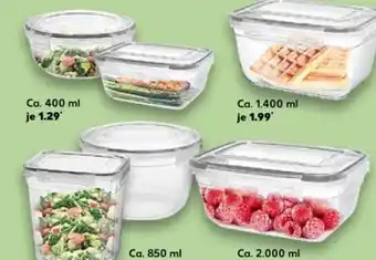 Kaufland Click`n Store Vorratsdosen Angebot