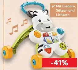 Kaufland Fisher Price Zebra Lauflernwagen Angebot
