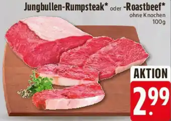 E-Center Jungbullen-Rumpsteak oder Roastbeef Angebot