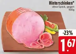 E-Center Hinterschinken Angebot