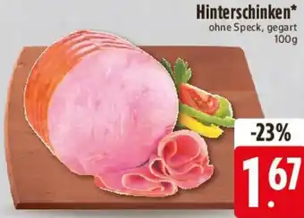E-Center Hinterschinken Angebot