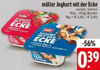 E-Center Müller Joghurt mit der Ecke Angebot
