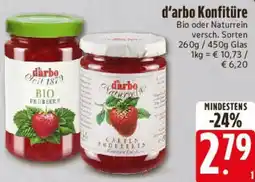 E-Center d'arbo Konfitüre Angebot
