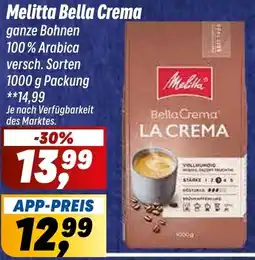 Simmel Melitta Bella Crema Angebot