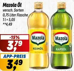 Simmel Mazola Öl Angebot