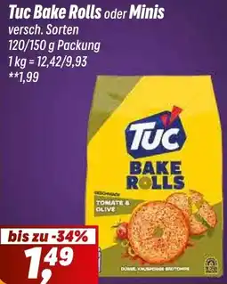 Simmel Tuc Bake Rolls oder Minis Angebot