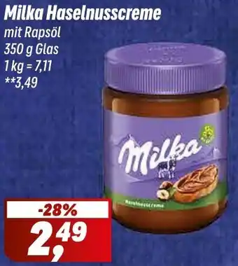 Simmel Milka Haselnusscreme Angebot