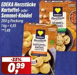 Simmel EDEKA Herzstücke Kartoffel- oder Semmel-Knödel Angebot