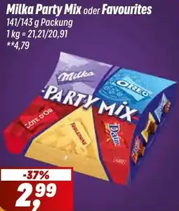 Simmel Milka Party Mix oder Favourites Angebot