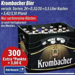 Simmel Krombacher Bier Angebot