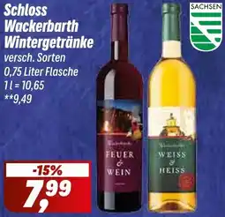 Simmel Schloss Wackerbarth Wintergetränke Angebot