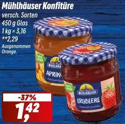 Simmel Mühlhäuser Konfitüre Angebot