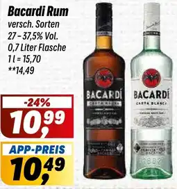 Simmel Bacardi Rum Angebot