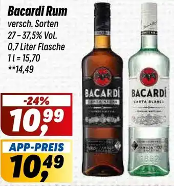 Simmel Bacardi Rum Angebot