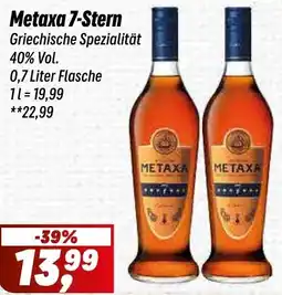 Simmel Metaxa 7-Stern Angebot