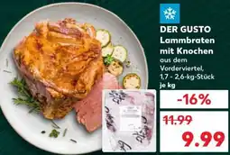 Kaufland DER GUSTO Lammbraten mit Knochen Angebot