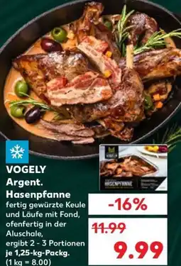 Kaufland VOGELY Argent. Hasenpfanne Angebot