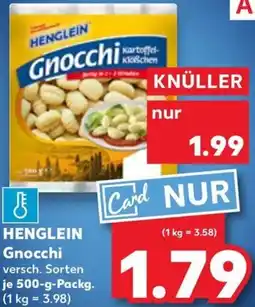 Kaufland HENGLEIN Gnocchi Angebot