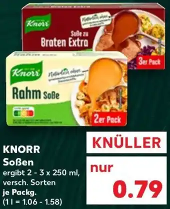 Kaufland KNORR Soßen Angebot