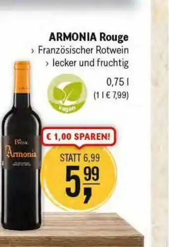 Reformhaus Bacher Armonia Rouge Angebot