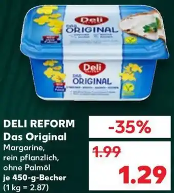 Kaufland DELI REFORM Das Original Angebot