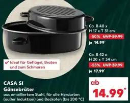 Kaufland CASA SI Gänsebräter Angebot