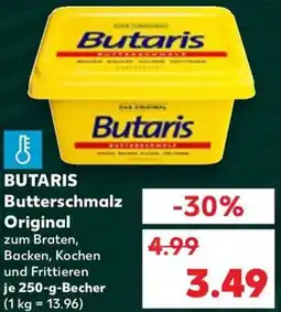 Kaufland BUTARIS Butterschmalz Original Angebot