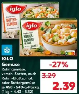 Kaufland IGLO Gemüse Angebot