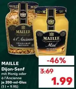Kaufland MAILLE Dijon-Senf Angebot
