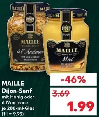 Kaufland MAILLE Dijon-Senf Angebot