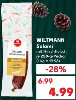 Kaufland WILTMANN Salami Angebot