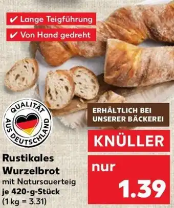 Kaufland Rustikales Wurzelbrot Angebot