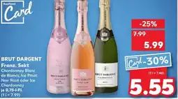 Kaufland BRUT DARGENT Franz. Sekt Angebot