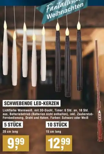 Handelshof Schwebende led-kerzen Angebot