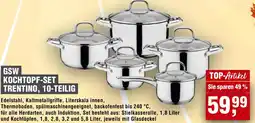 Handelshof GSW Kochtopf-set trentino, 10-teilig Angebot