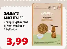 Zookauf Sammy's müslitaler Angebot