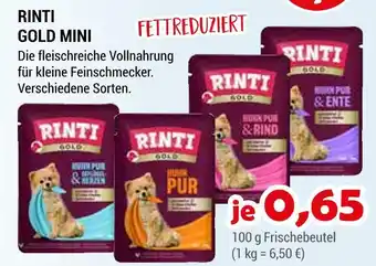 Zookauf Rinti gold mini Angebot