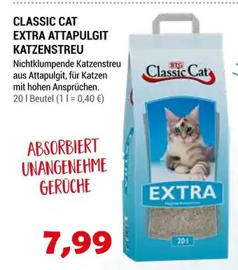 Zookauf Classic cat extra attapulgit katzenstreu Angebot