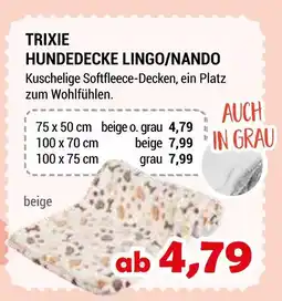 Zookauf Trixie hundedecke lingo/nando 75 x 50 cm Angebot