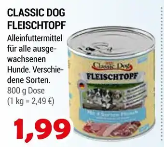Zookauf Classic dog fleischtopf Angebot